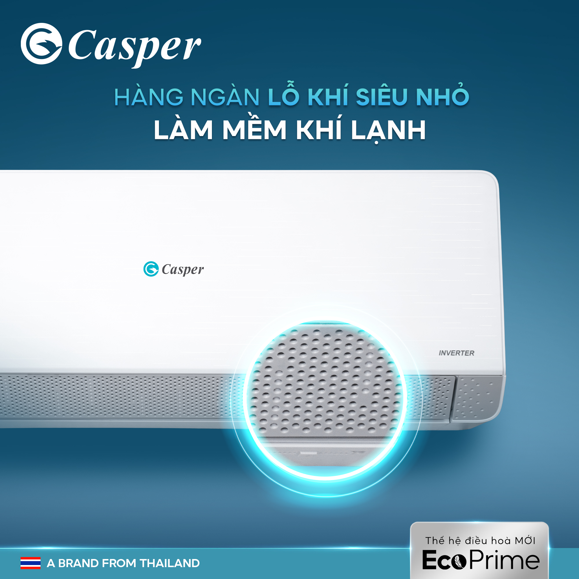 Điều hòa Casper 12000btu 1 chiều inverter giá rẻ nhất hà nội 2024 !