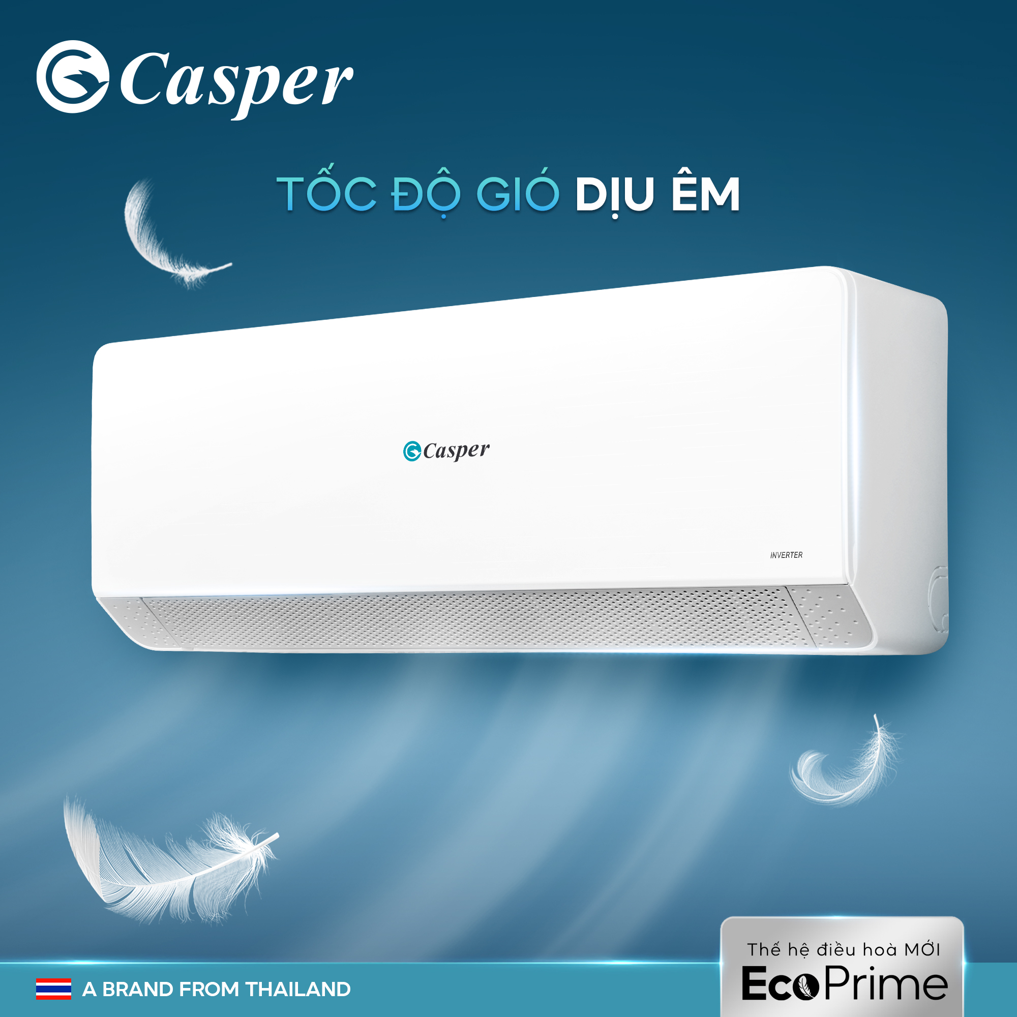 Điều hòa Casper 24000btu 1 chiều inverter giá rẻ nhất hà nội 2024 !