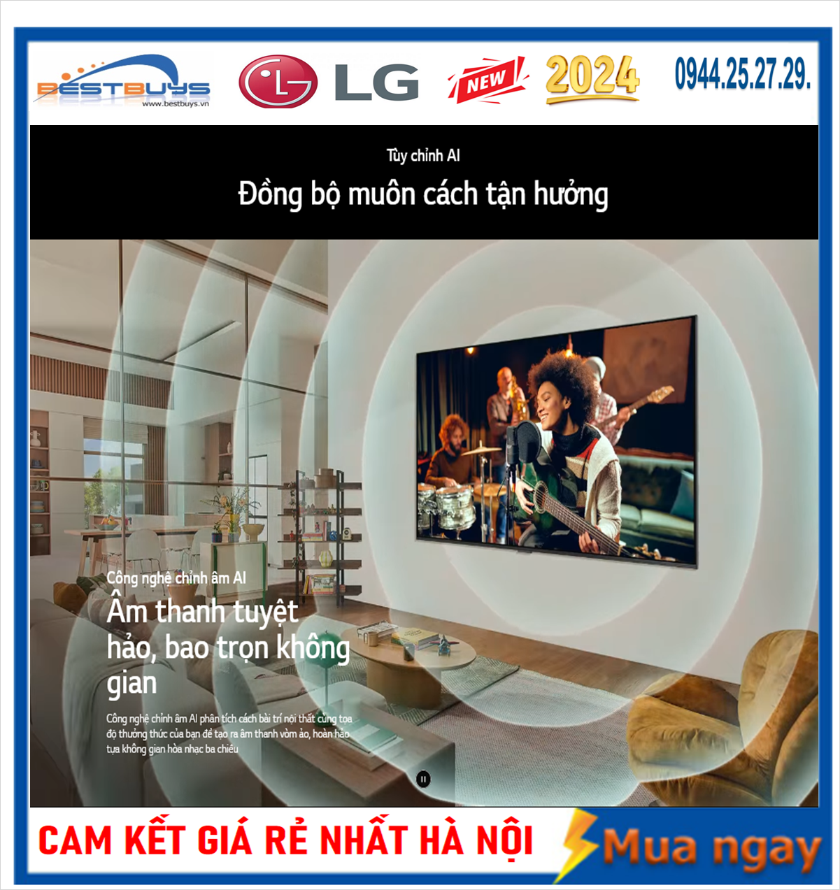 Bán Tivi LG QNED 55 inch 4K 55QNED80TSA Có Giá Rẻ Nhất Hiện Nay. 