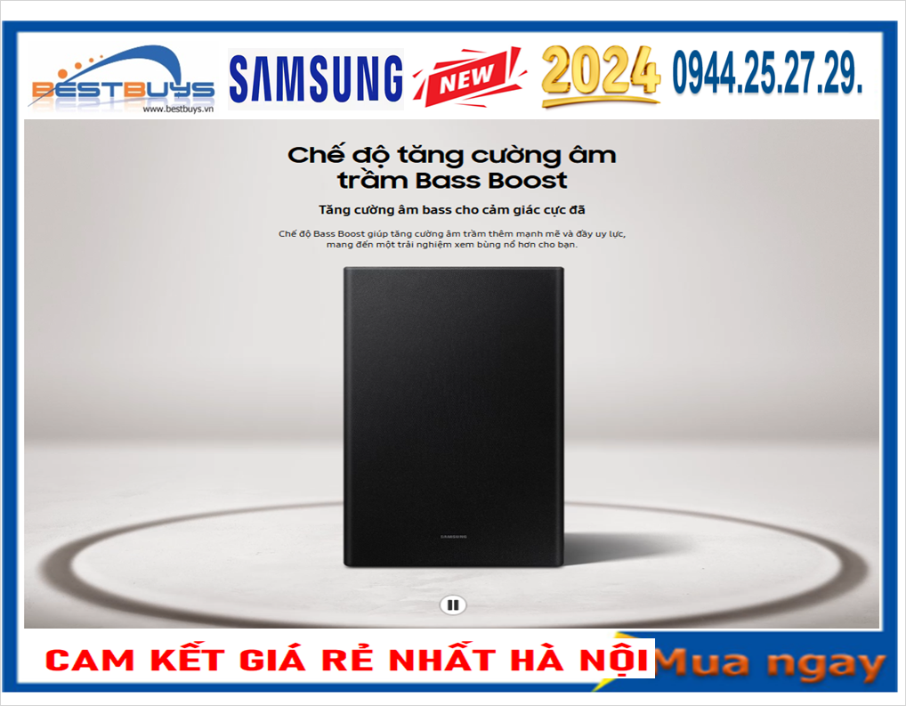 Đánh giá Loa Thanh Samsung HW-C450/XV 300W 