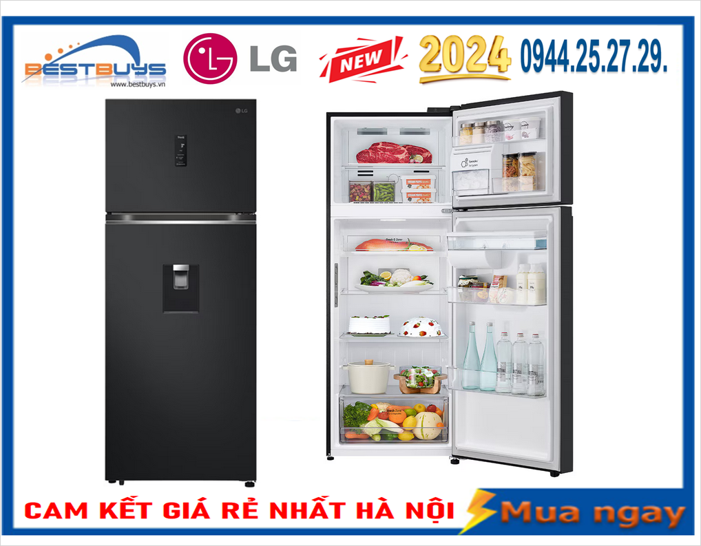 Tai sao Tủ lạnh LG Inverter 459 Lít LTD46BLMA lại được bán chạy nhất năm 2024 ?  