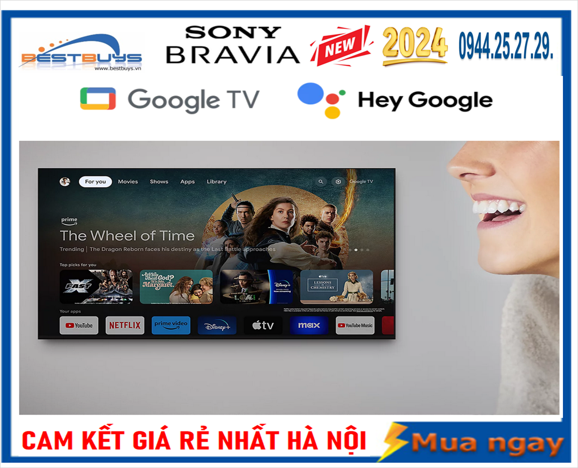 Nơi Bán Tivi Sony 4K 85 inch K-85S30 [2024] 