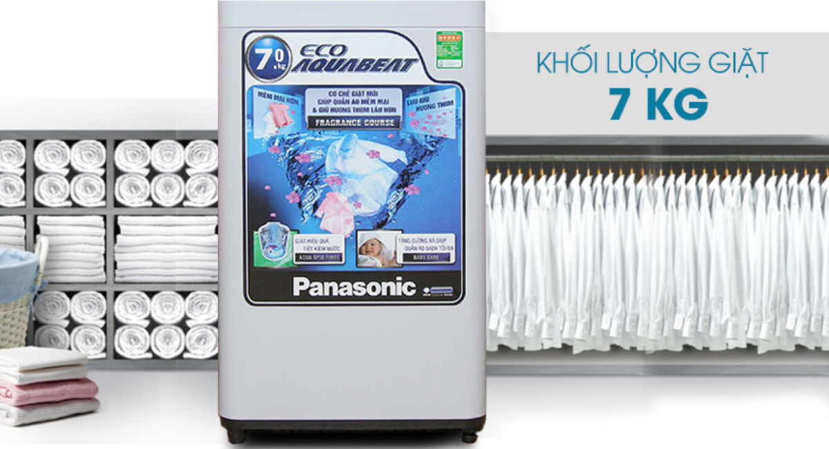 Mẫu máy giặt panasonic 7kg mới nhất 2024