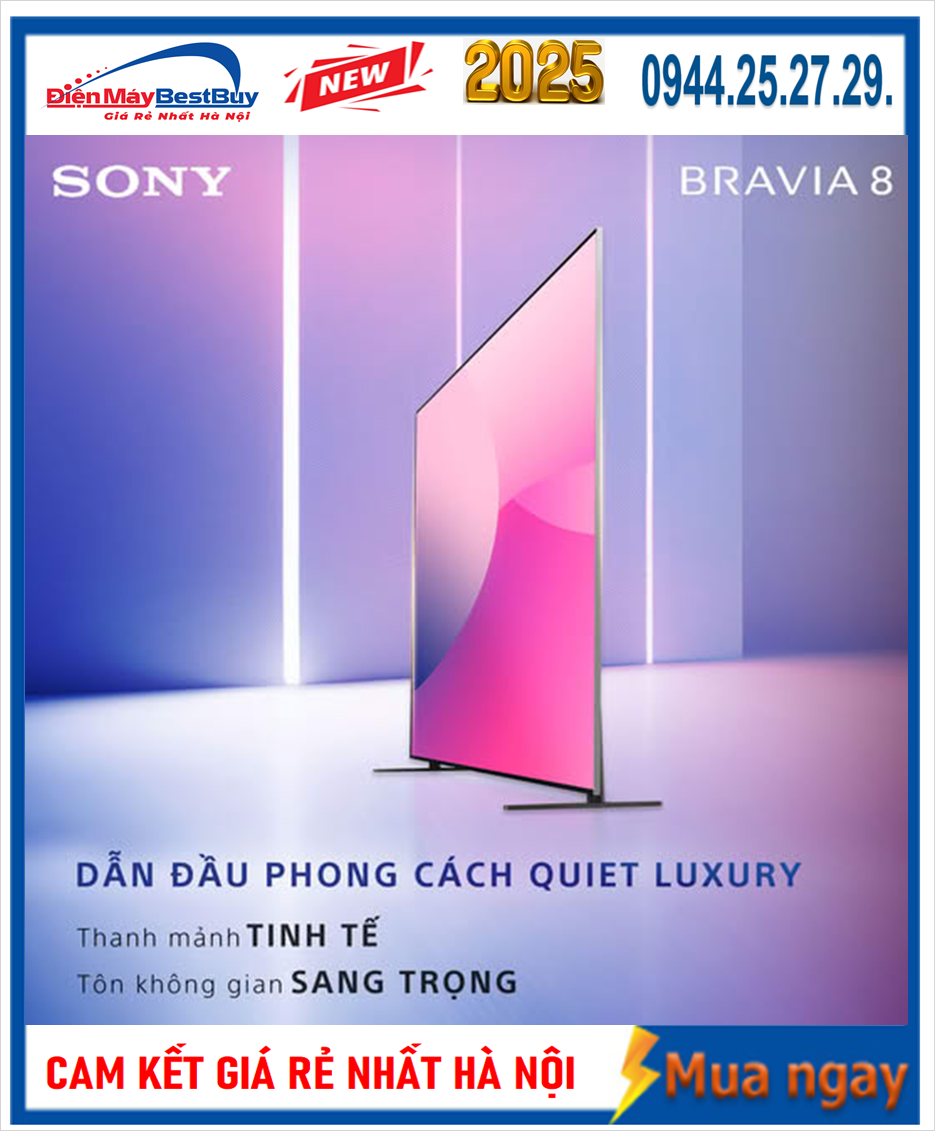 Mua Tivi Sony 75 inch Chính Hãng Giá Rẻ 2025 – Ưu Đãi Lớn tại BestBuys