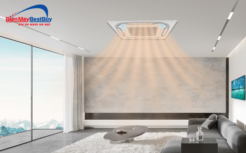 Lý do khiến điều hòa âm trần Casper 2 chiều được ưa chuộng