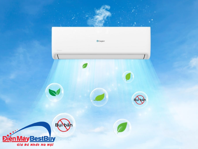 Điều hoà casper 12000 1 chiều làm lạnh nhanh giá rẻ