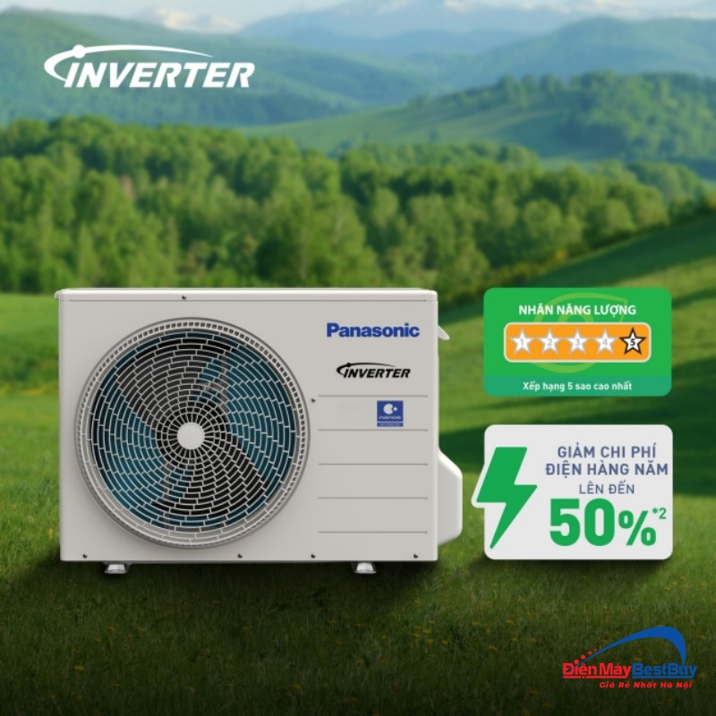 Lợi ích thiết thực khi lắp đặt điều hòa Panasonic inverter cho gia đình