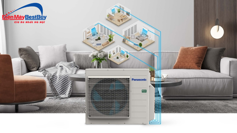 Điều hòa multi Panasonic 1 chiều sử dụng gas R32 có ưu điểm gì?