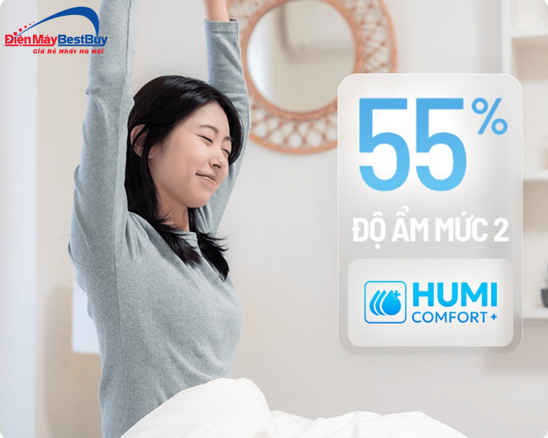 Công nghệ Humi Comfort Plus trên điều hòa Daikin thế hệ mới