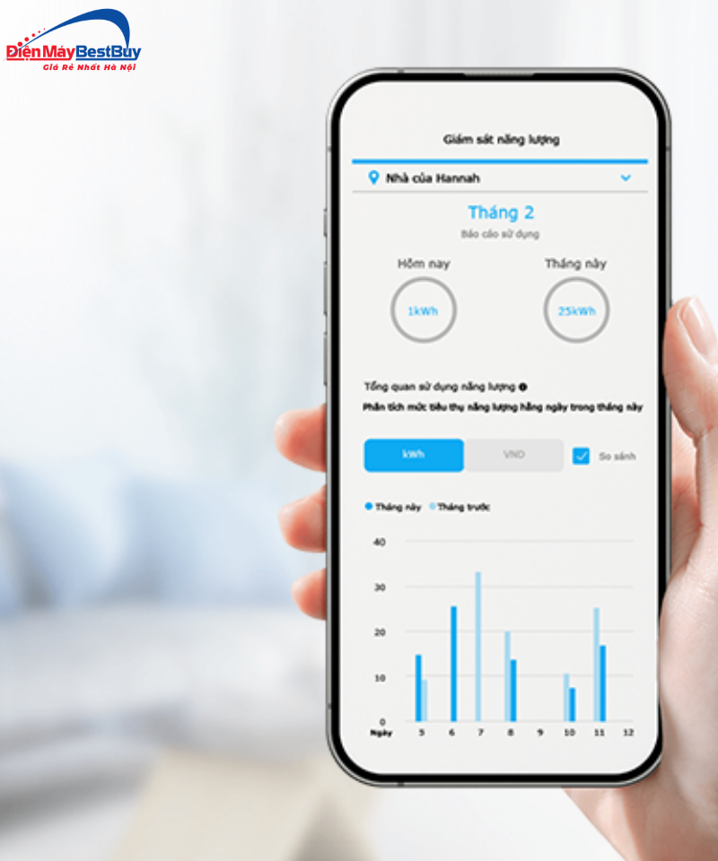 Tính năng Bills on Demand trên điều hòa Daikin FTKM 2026