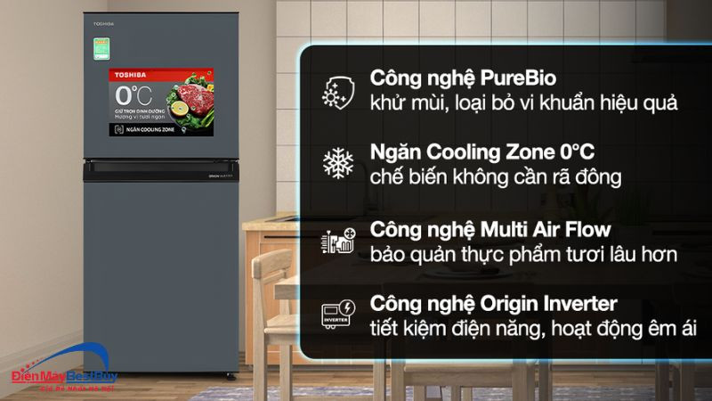 Công nghệ Origin Inverter trên tủ lạnh Toshiba có gì đặc biệt?