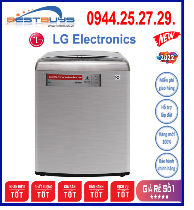 Máy giặt 21Kg LG T2721SSAV Inverter