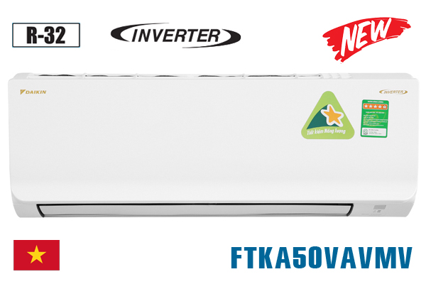 Điều hòa Daikin  Inverter 1 chiều 18000 (FTKA50UAVMV) Gas R32 Mới 2021