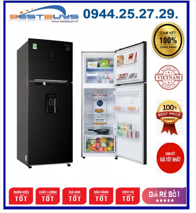 Tủ lạnh Samsung (RT32K5932BU/SV) 319L, Inverter Mới 2020