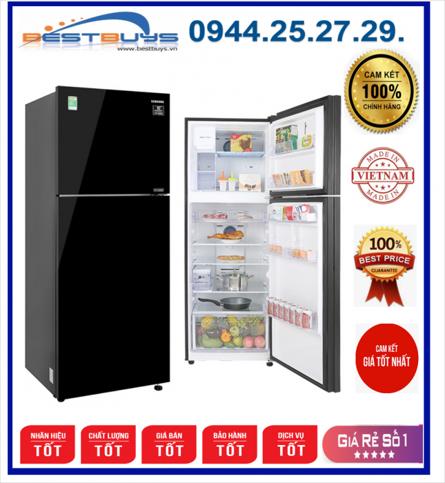 Tủ lạnh Samsung (RT38K50822C/SV) 380L, Inverter Mới 2020