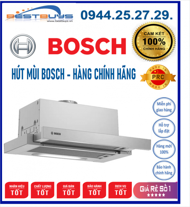 Máy hút mùi âm tủ Bosch DFT93AC50 Sang trọng , Xuất xứ ý , [ DFT93AC50 ] Mới 2020