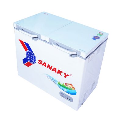 Tủ đông Sanaky VH-4099A2KD ( 320 lít, 1 ngăn đông, 2 cánh mở, dàn lạnh đồng, mặt kính cường lực )