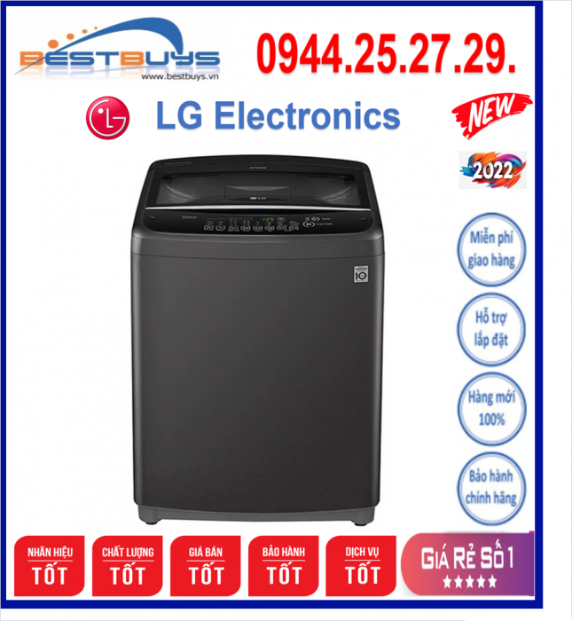 Máy giặt LG Inverter 15.5 Kg T2555VSAB Mới 2021