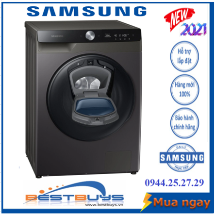 Máy giặt lồng ngang Samsung Addwash Inverter 9.5Kg+sấy 6Kg WD95T754DBX/SV Mới 2021