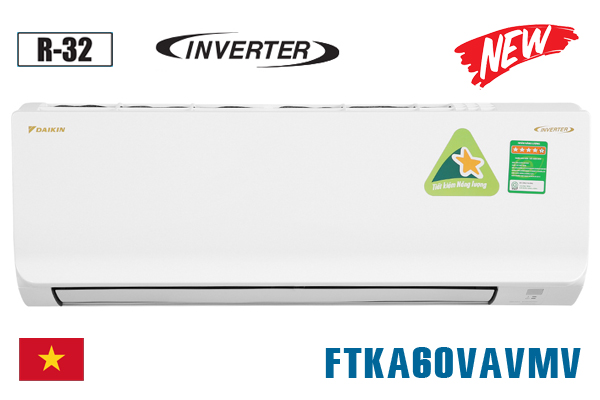 Điều hòa Daikin 21000BTU 1 chiều inverter FTKA60VAVMV Mới 2021