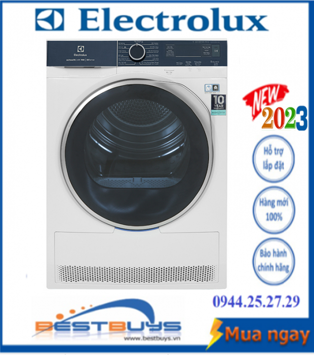 Máy sấy Heatpump Electrolux 9Kg EDH903R9WB