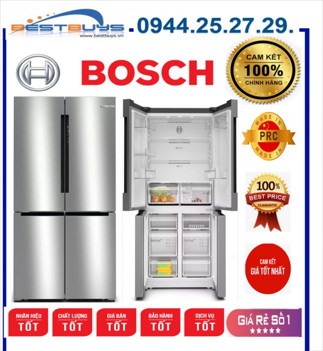 TỦ LẠNH SIDE BY SIDE BOSCH KFN96APEAG MỚI 2022 -TỦ LẠNH SIDE BY SIDE BOSCH KFN96APEAG - BẢO QUẢN THỰC PHẨM VỚI CÔNG NGHỆ TỐI ƯU