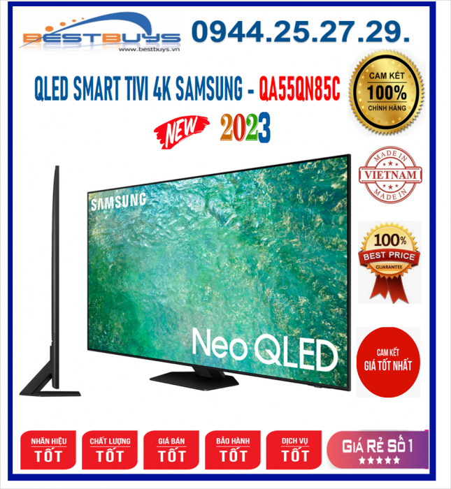 Smart Tivi Neo QLED 4K 55 inch Samsung QA55QN85C [55QN85C ] MỚI 2023