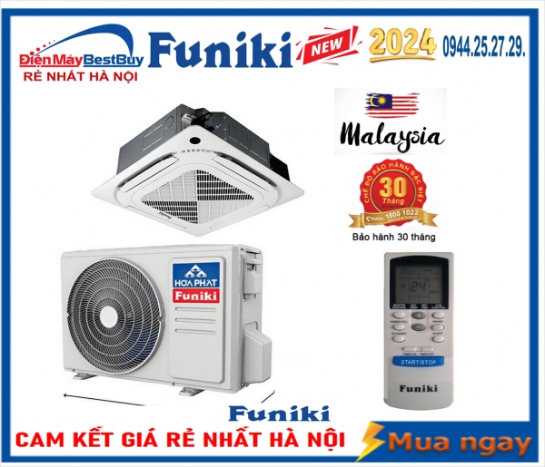 Điều hòa âm trần Funiki 1 chiều 24.000BTU CC24MMC1