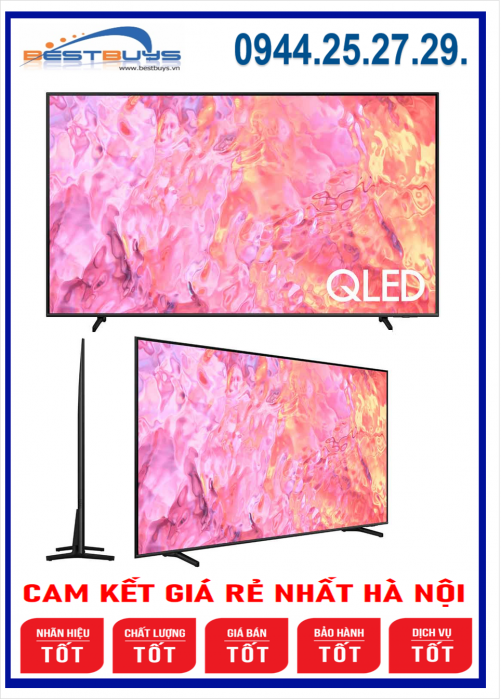 Smart Tivi Samsung 65 inch QLED 4K QA65QE1CAKXXV MỚI 2023