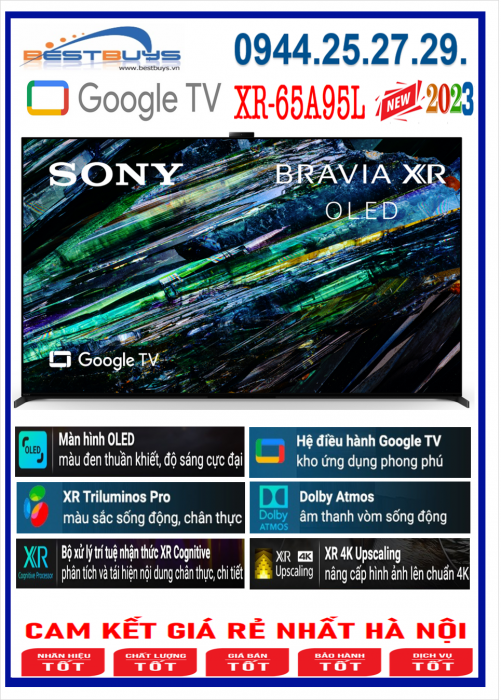 Google Tivi Sony 65A95L OLED 4K 65 inch [2023]