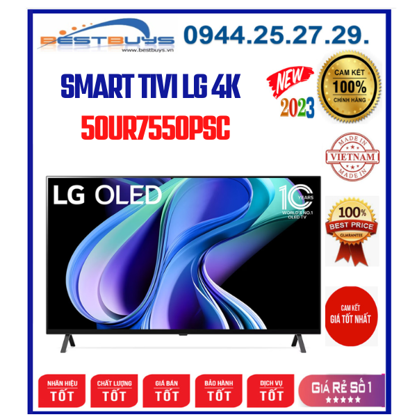 Smart Tivi LG 50UR7550PSC QNED 4K 50 Inch [2023]