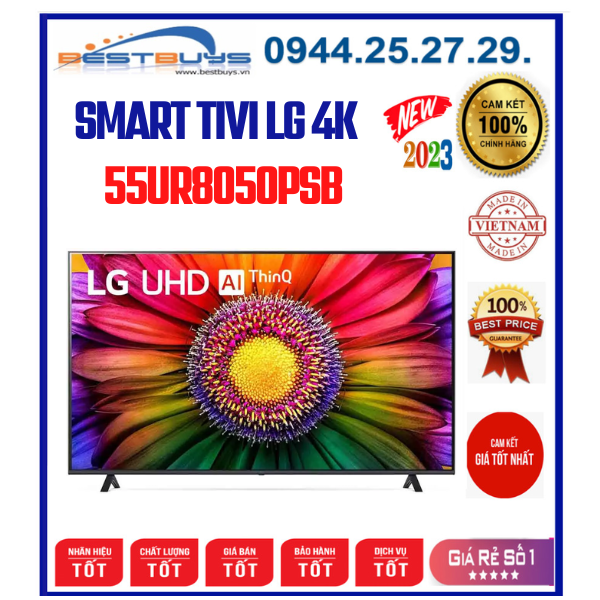 Smart Tivi LG 55UR8050PSB UHD 4K 55 inch [2023]