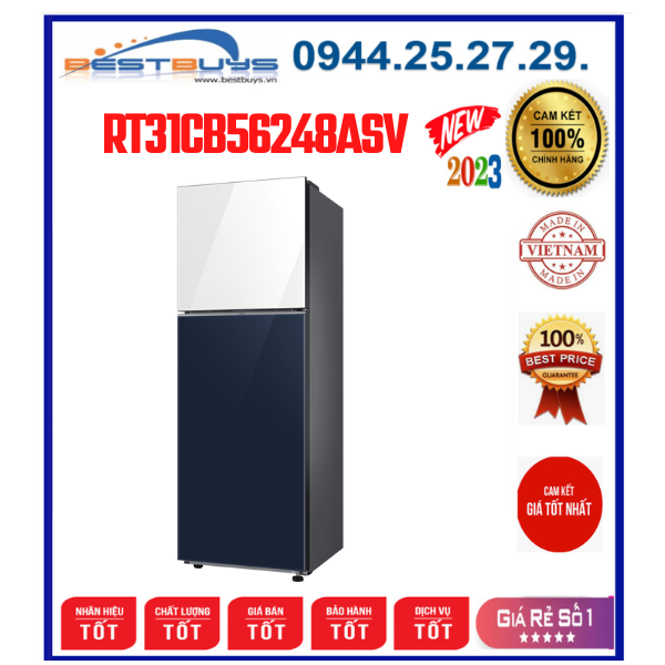 Tủ lạnh Samsung RT31CB56248ASV Inverter 305 lít