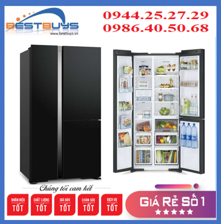 Tủ lạnh Hitachi R-M800PGV0 GBK Inverter 590 lít 
