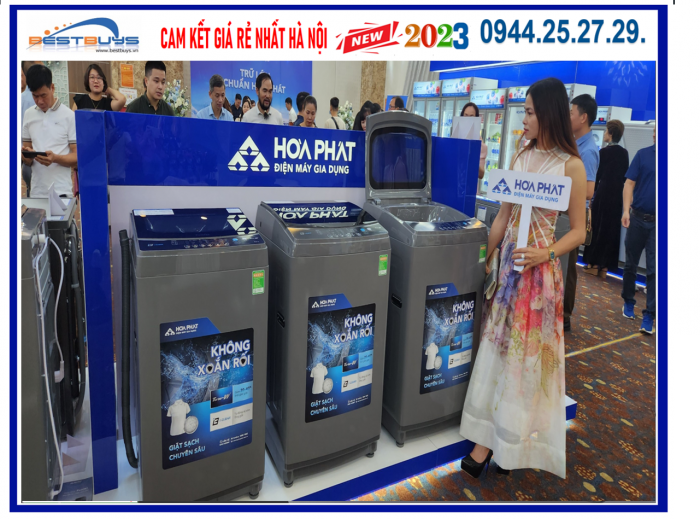 Máy giặt lồng đứng 10.5kg Funiki HWM T6105ABG Mới 2023