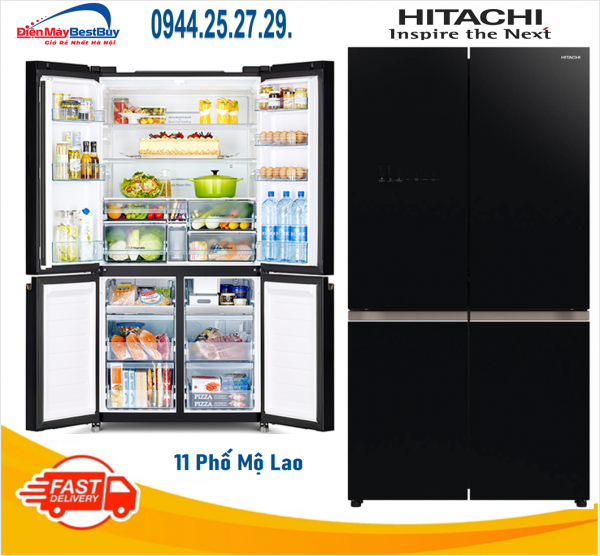 Tủ lạnh Hitachi R-WB700VGV2 Inverter 645 lít