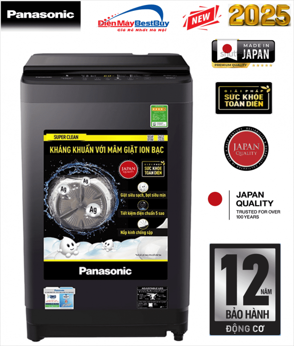 Máy giặt Panasonic NA-F85A9DRV 8.5kg