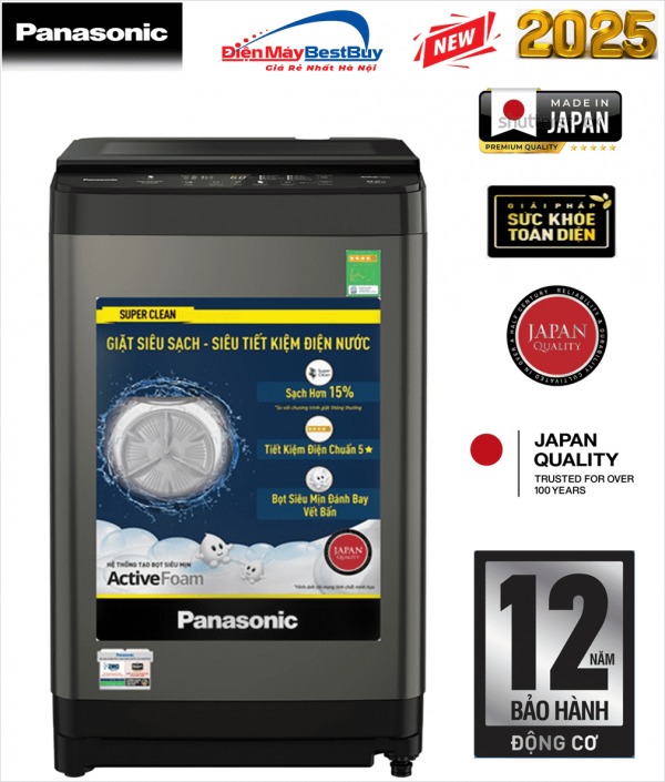 Máy giặt Panasonic NA-F82Y01DRV 8.2 kg