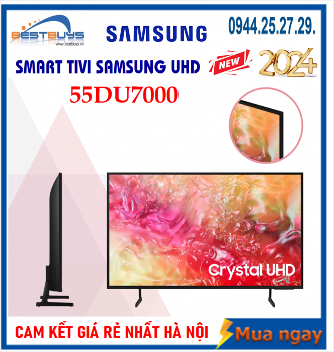 Smart Tivi Samsung 55DU7000 UHD 4K 55 inch [2024]