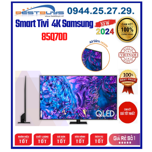 Smart Tivi Samsung 85Q70D QLED 4K 85 inch [2024]