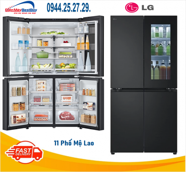 Tủ lạnh LG LFB66BLMI Inverter 633 Lít [2024]