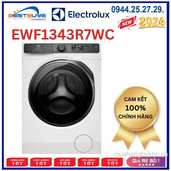 Máy giặt Electrolux EWF1343R7WC Inverter 13 kg