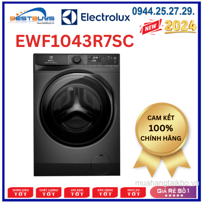 Máy giặt Electrolux EWF1043R7SC Inverter 10 kg