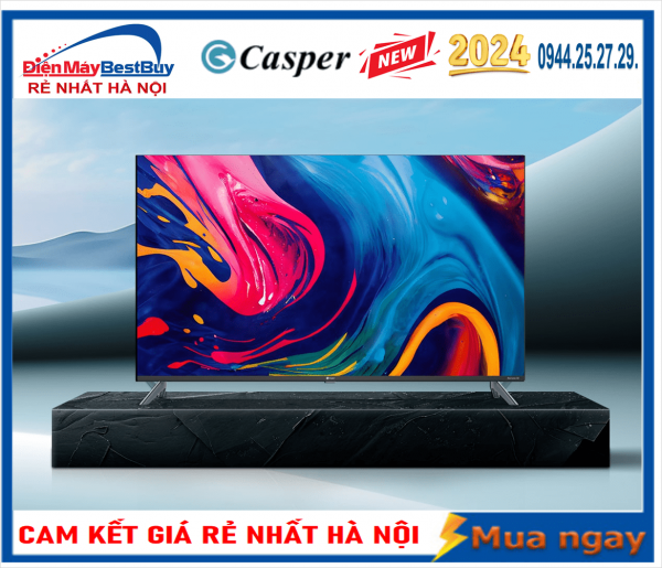 Tivi Casper 32 inch 32HGK610 Tràn viền siêu đẹp Mới 2024