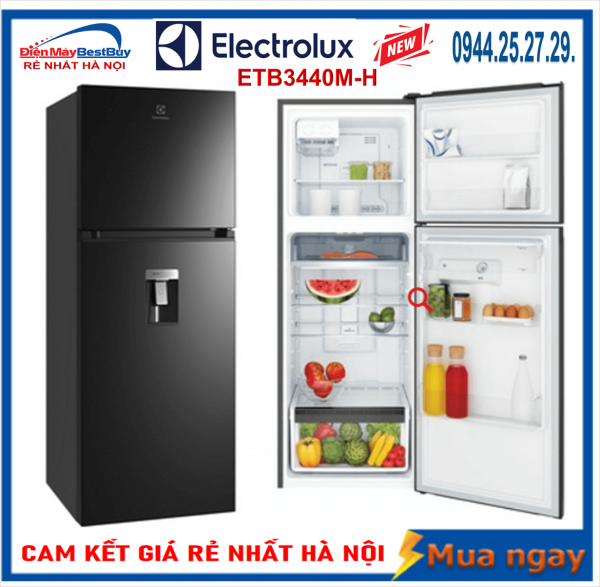 Tủ lạnh Electrolux 321L Inverter ETB3440M-H Mới [2024]
