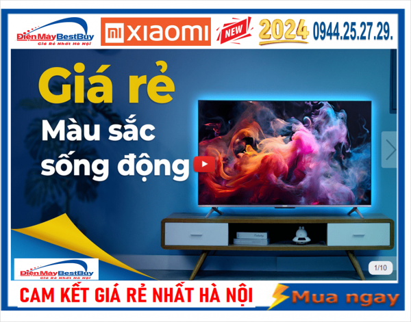 Tivi  Xiaomi A Pro 4K 55 inch L55MA-ASEA 2025 - Hàng Chính Hãng