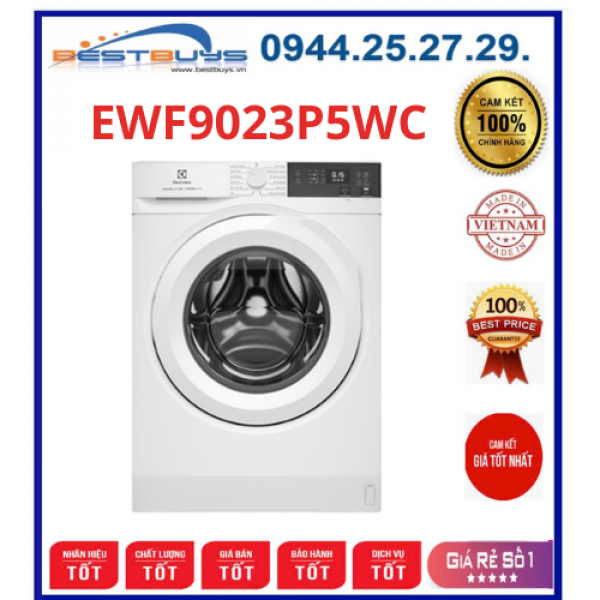 Máy giặt Electrolux EWF9023P5WC Inverter 9 kg