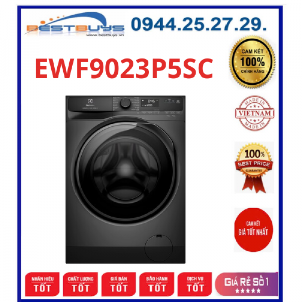 Máy giặt Electrolux EWF9023P5SC Inverter 9 kg