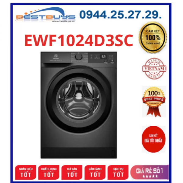 Máy giặt Electrolux EWF1024D3SC Inverter 10kg