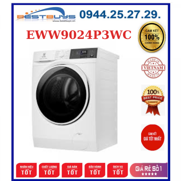 Máy giặt sấy Electrolux EWW9024P3WC Inverter giặt 9 kg sấy 6kg